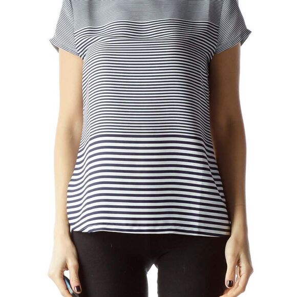 Loft mixed stripe top - Picture 2 of 10